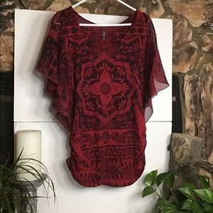 Espresso top XL Red